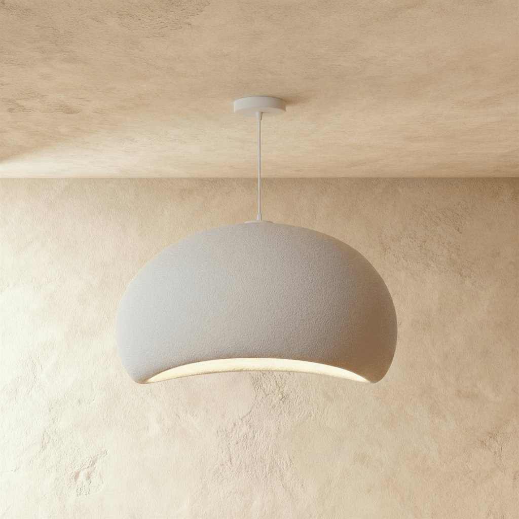Shibui Metal Pendant Light, second cord and ceiling canopy detail