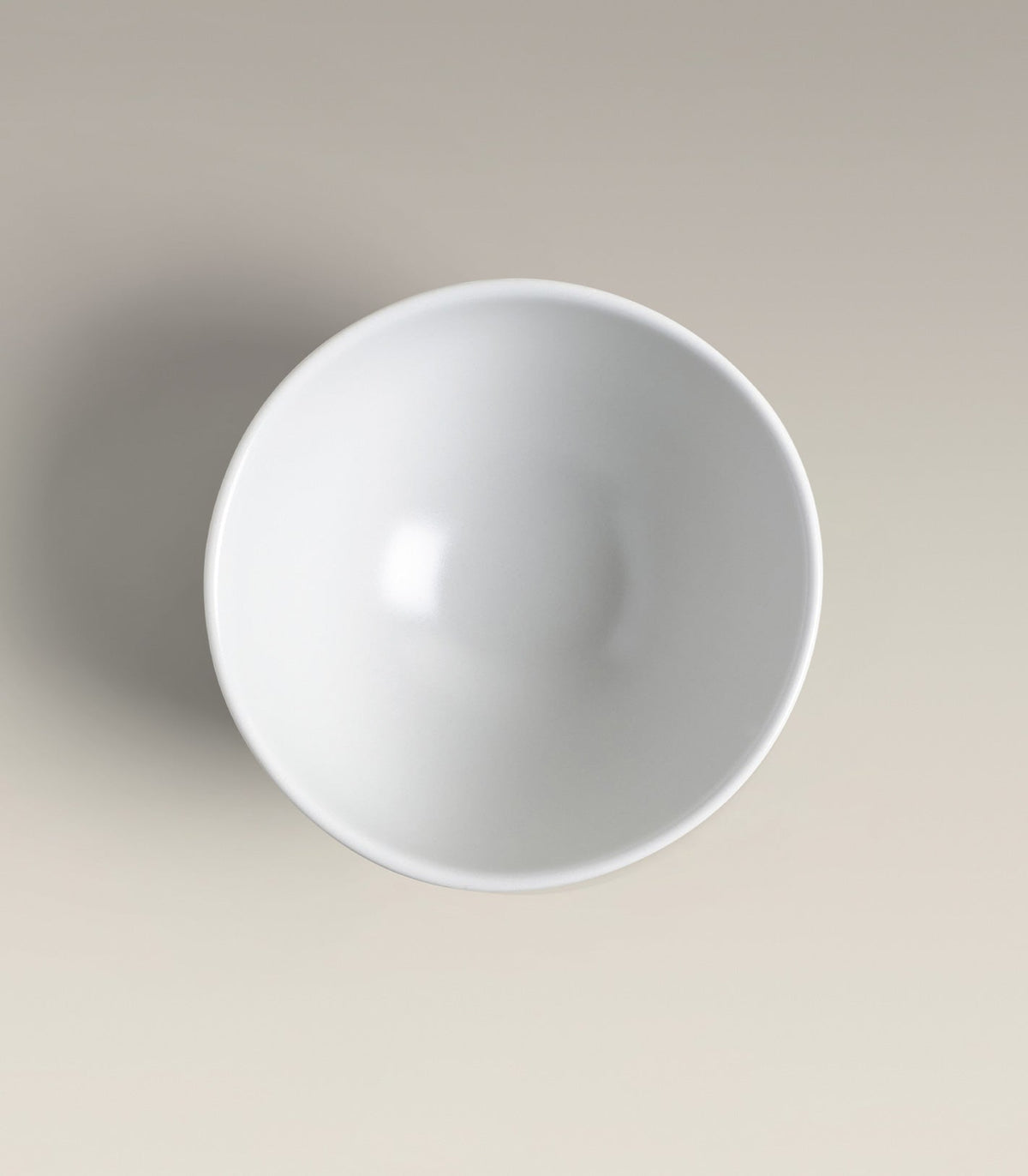 Stoneware Mini Bowl Set, Fog, seen from above