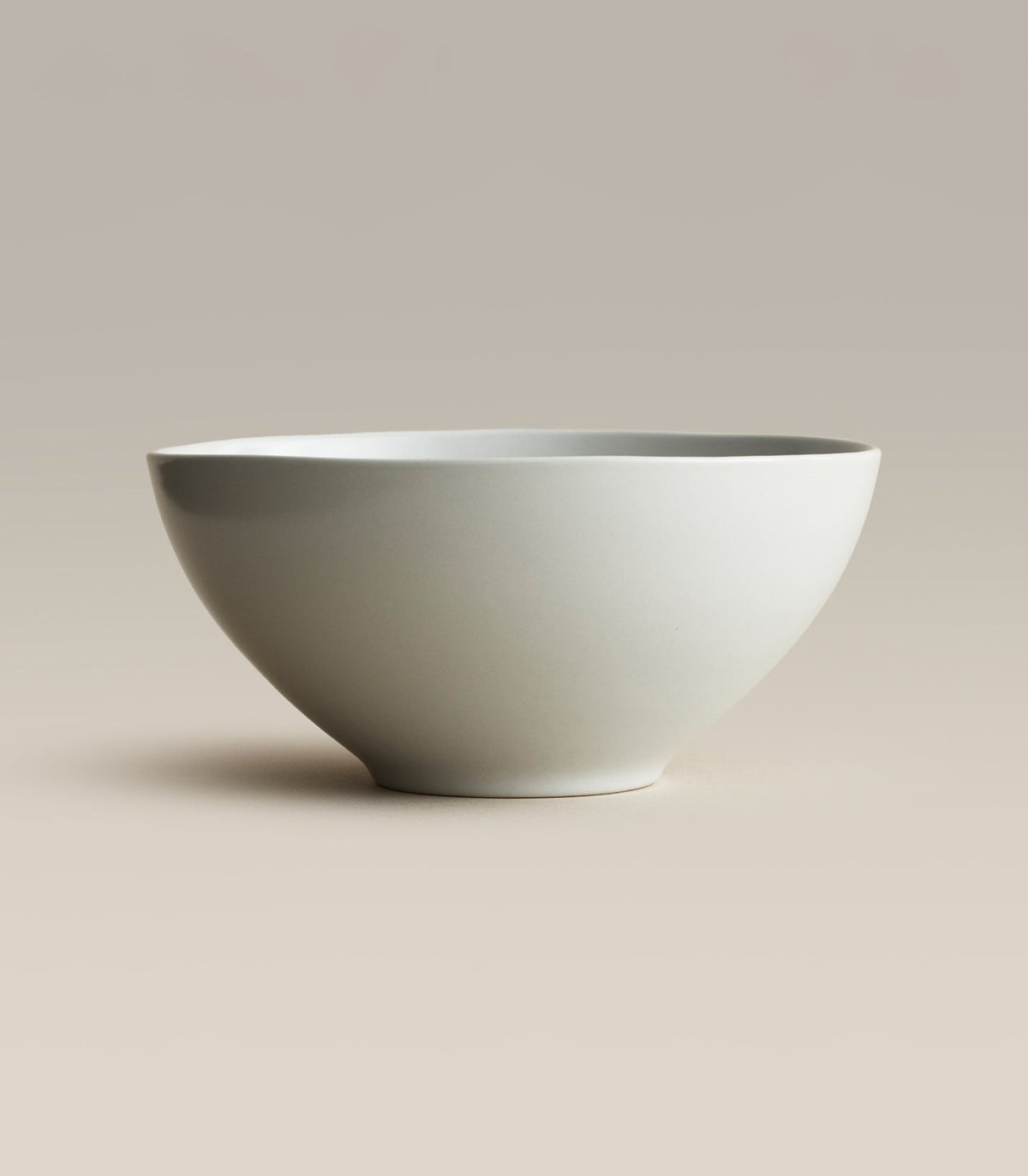 Stoneware Small Bowl Set, Fog, a single piece shown on its own
