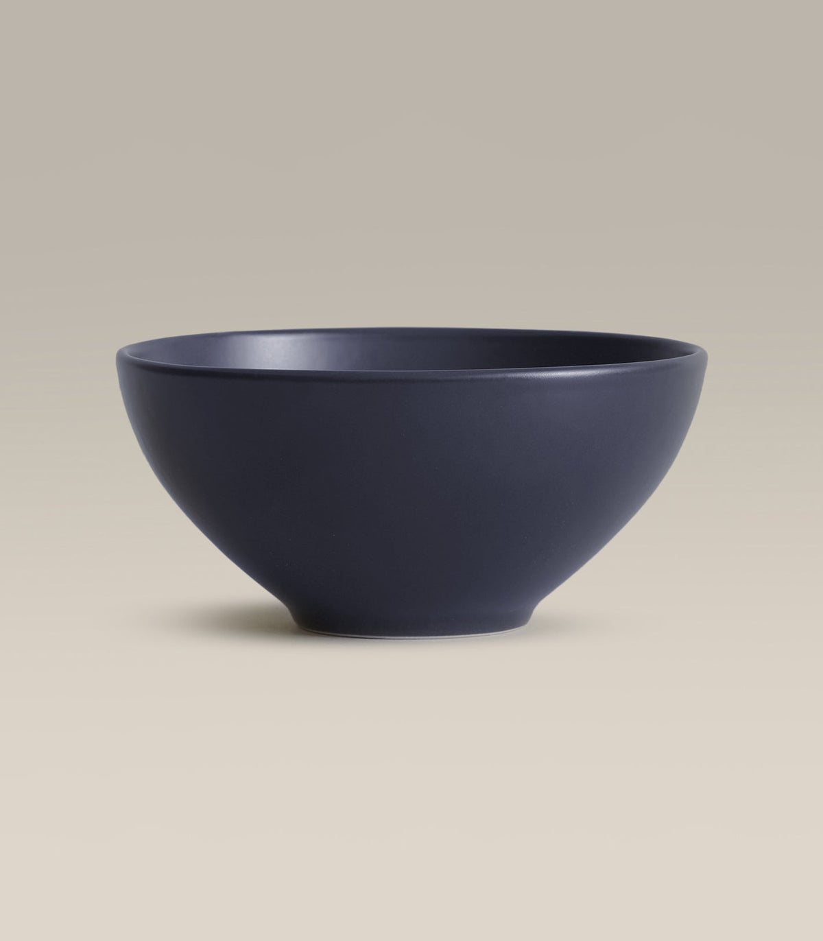 Stoneware Small Bowl Set, Midnight, glaze and finish close up