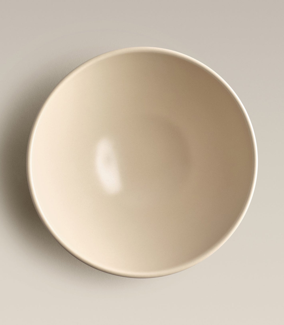 Stoneware Small Bowl Set, Dune, seen from above