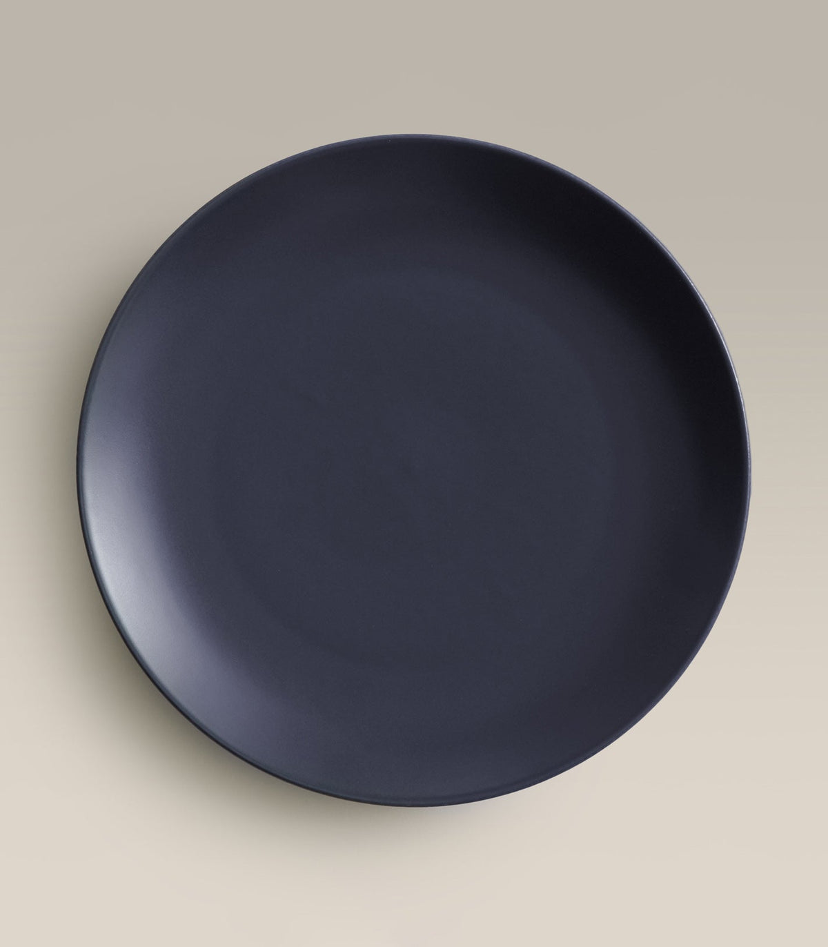 Stoneware Small Plate Set, Midnight, glaze and finish close up