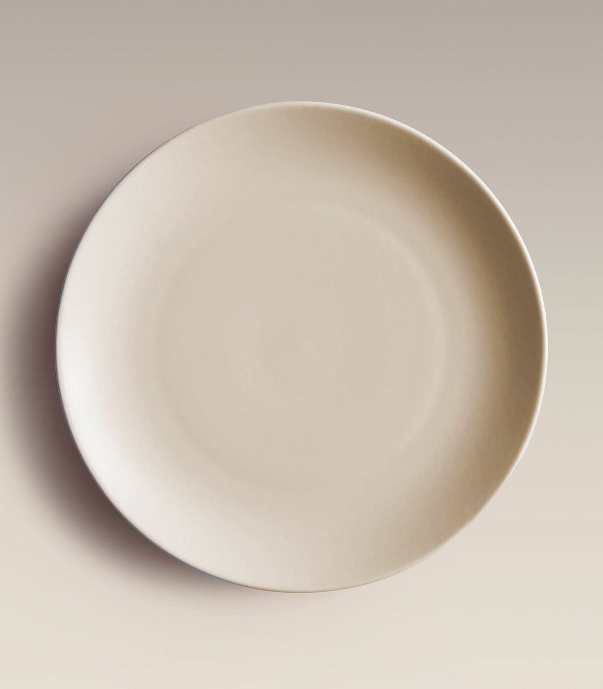 Stoneware Small Plate Set, single piece front view