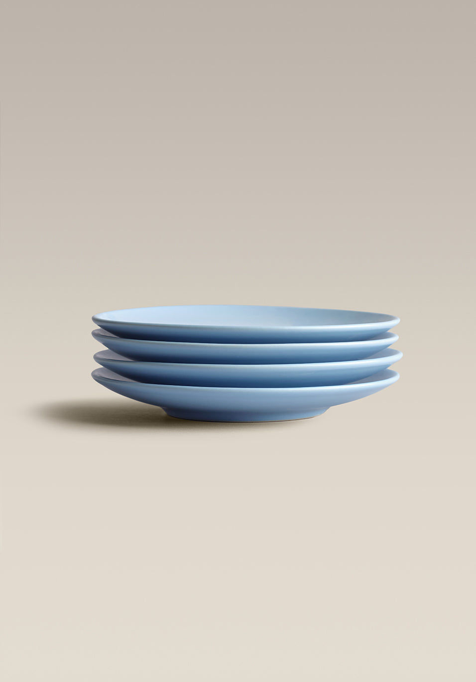 Stoneware Treat Plate Set, Lagoon, third stacked view