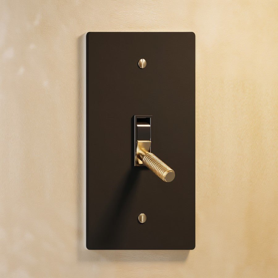 The Architectural Brass 4-Way Toggle Switch (1 to 5 Gang)