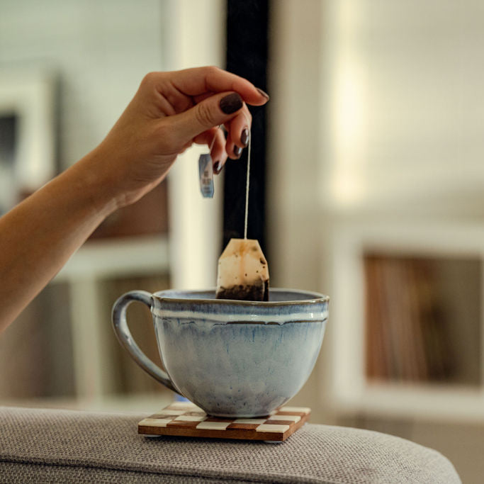 The Big Mug, styled in a room
