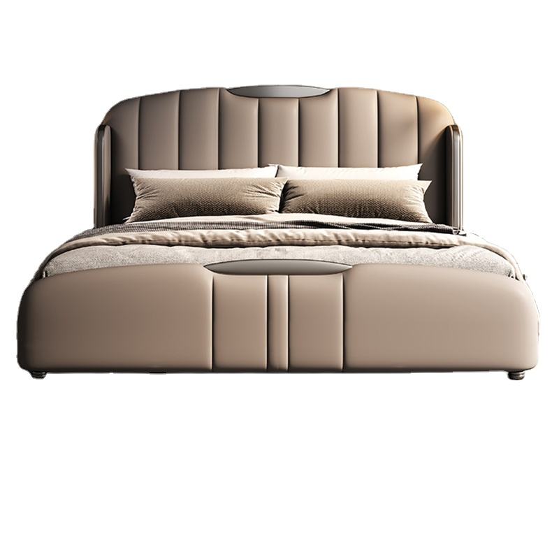 Velvet Upholstered Bed Frame, upholstery texture close up