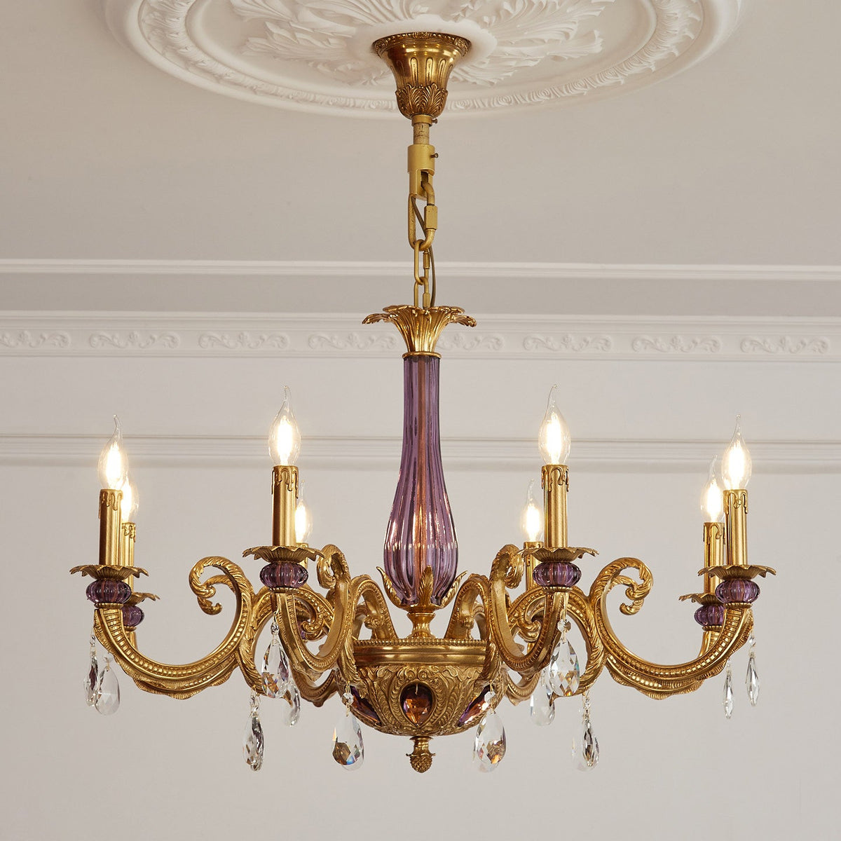 Verona Chandelier, second side profile