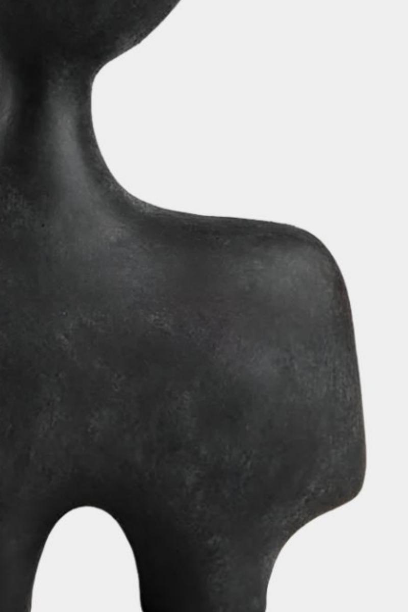 Vessel Abstract Pottery Sculpture, surface texture close up