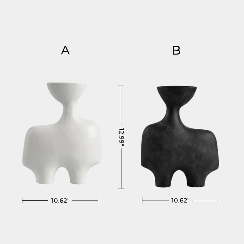 Vessel Abstract Pottery Sculpture, base and footing detail