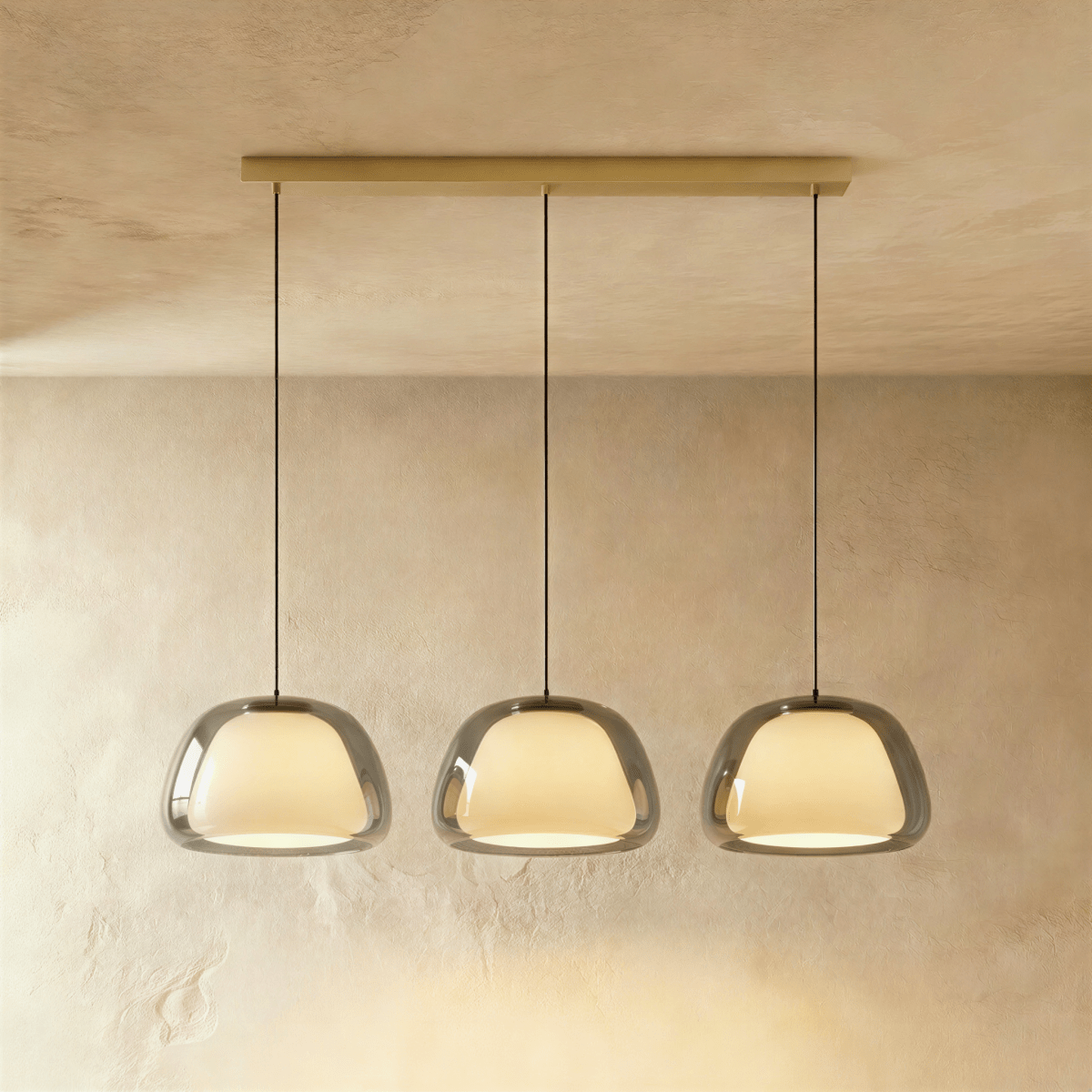 Zabda Metal Pendant Light, second cord and ceiling canopy detail