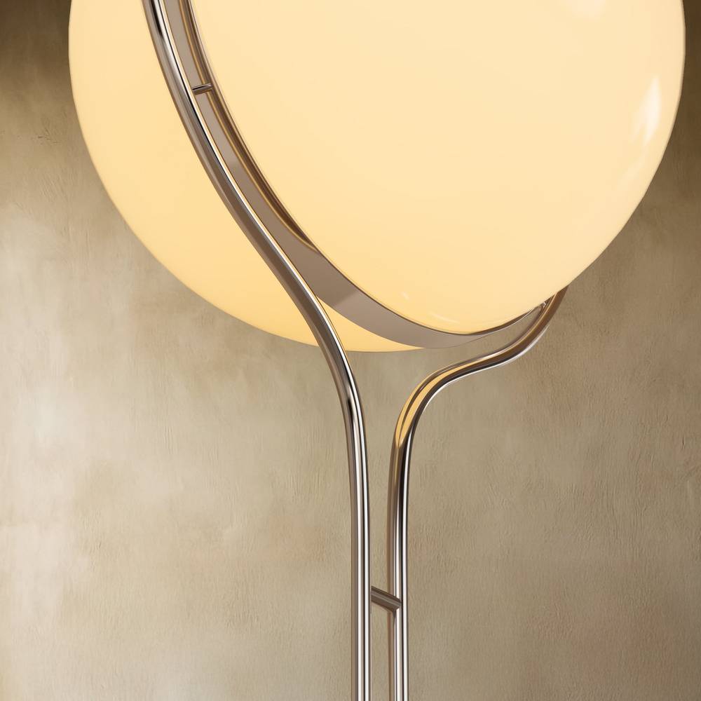 Zuru Floor To Ceiling Lamp - Open Box, finish and hardware close up