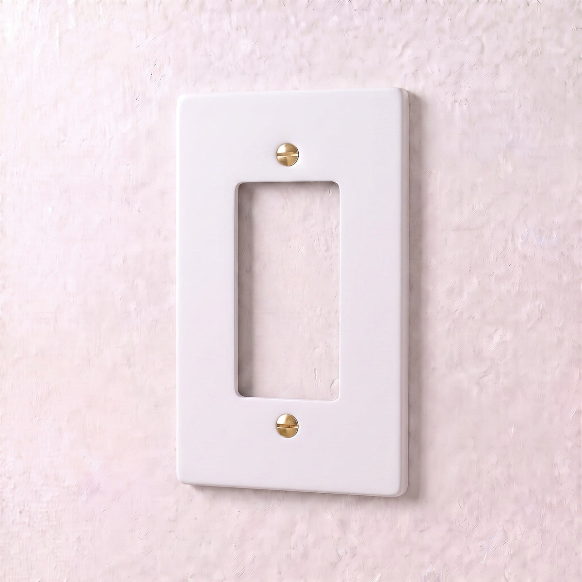 Brass Wall Plate (1-5 Gang)