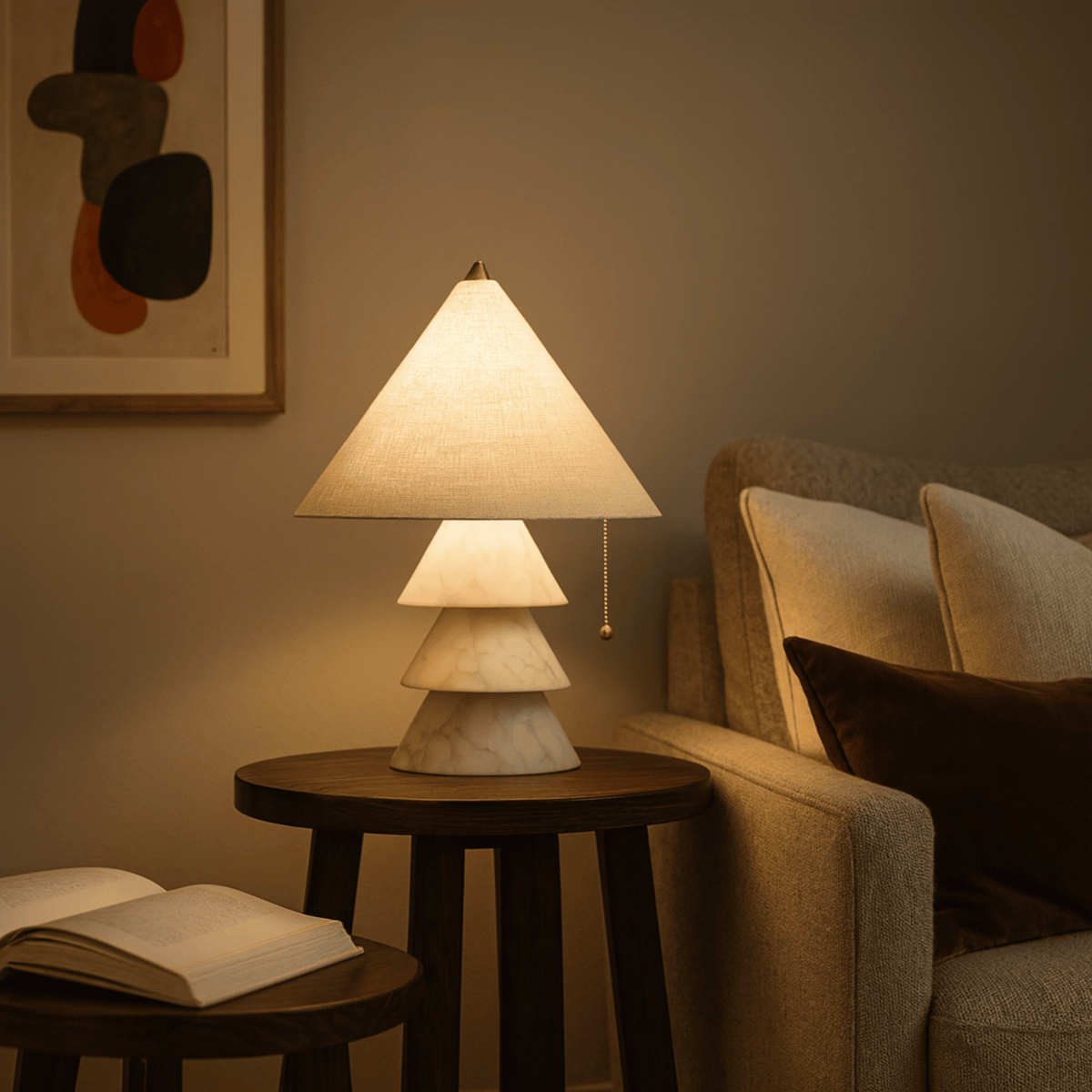 Marjie Marble Table Lamp