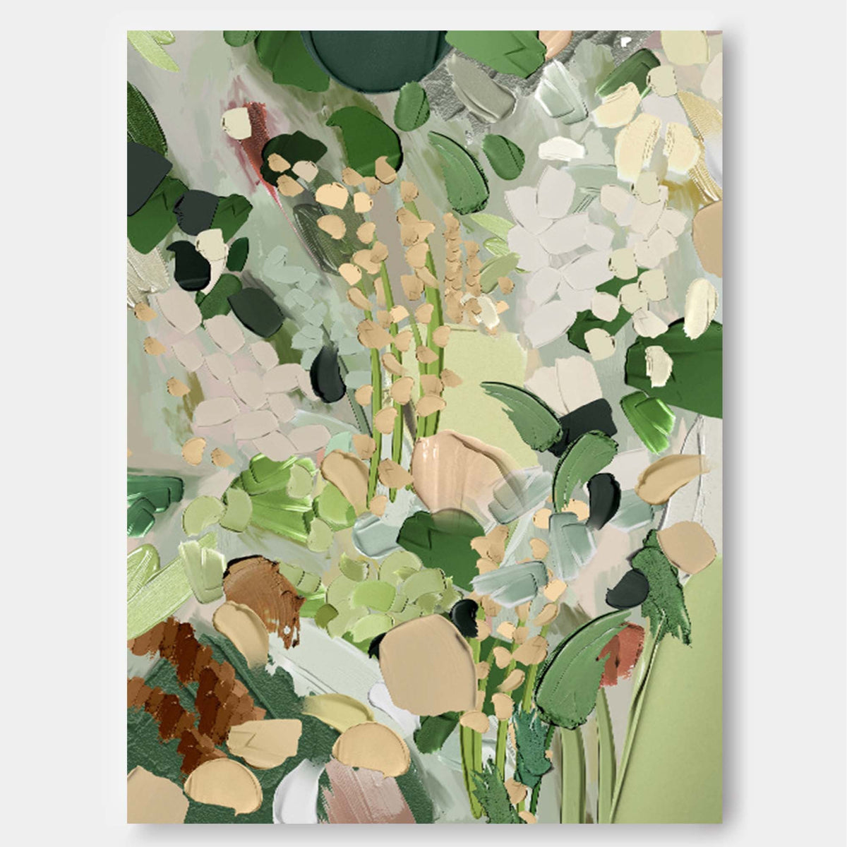 Abstract Canvas Art #AB095