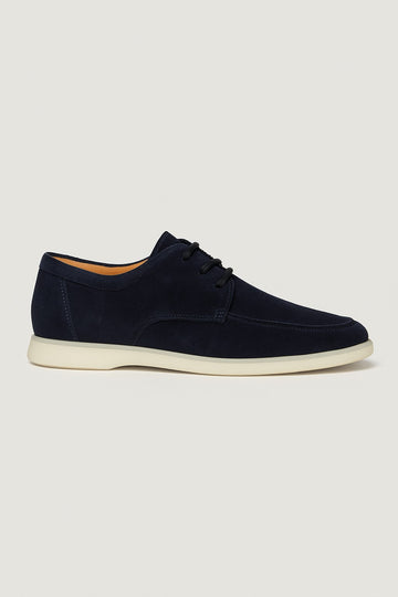 Huco | Men’s Suede Loafers Moccasin Lace Up