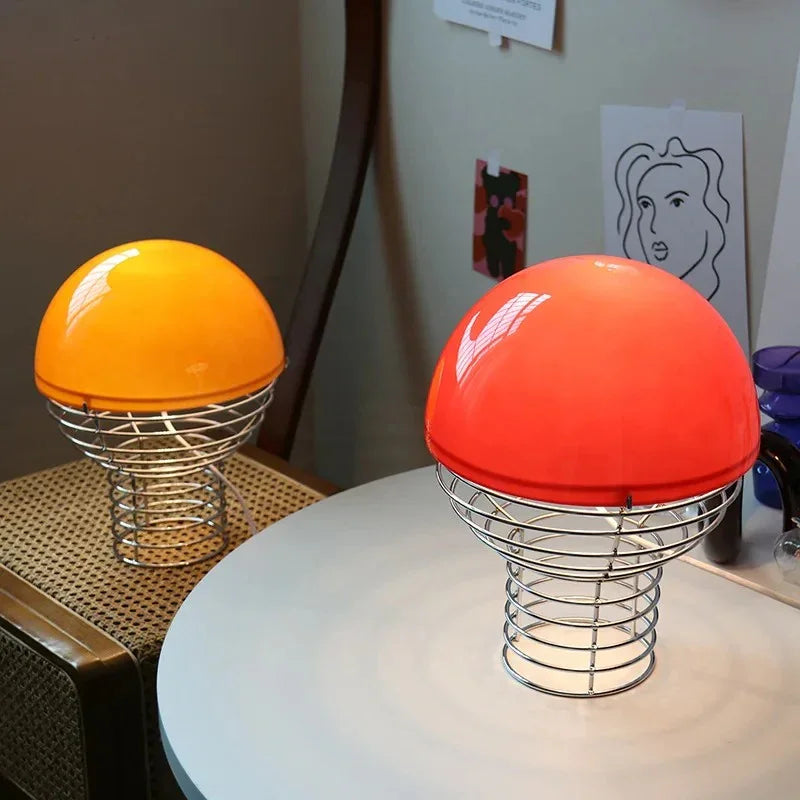 Bauhaus Glass Desk Lamp