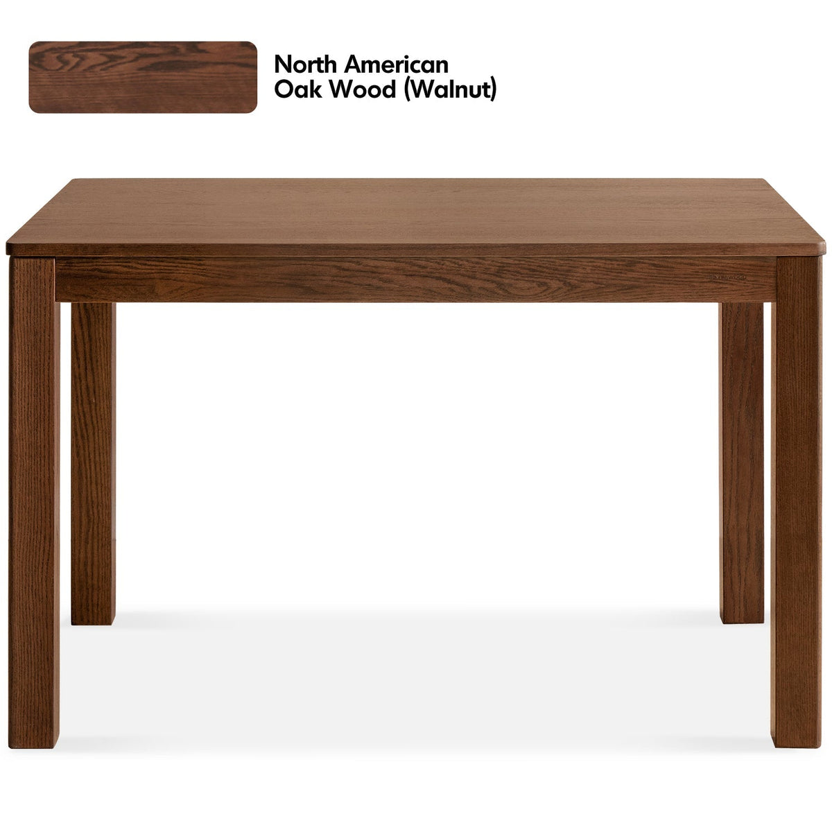 Japandi Oak Wood Dining Table WALDEN
