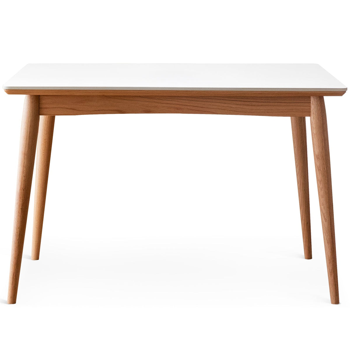Scandinavian Oak Wood Sintered Stone Dining Table GREEN