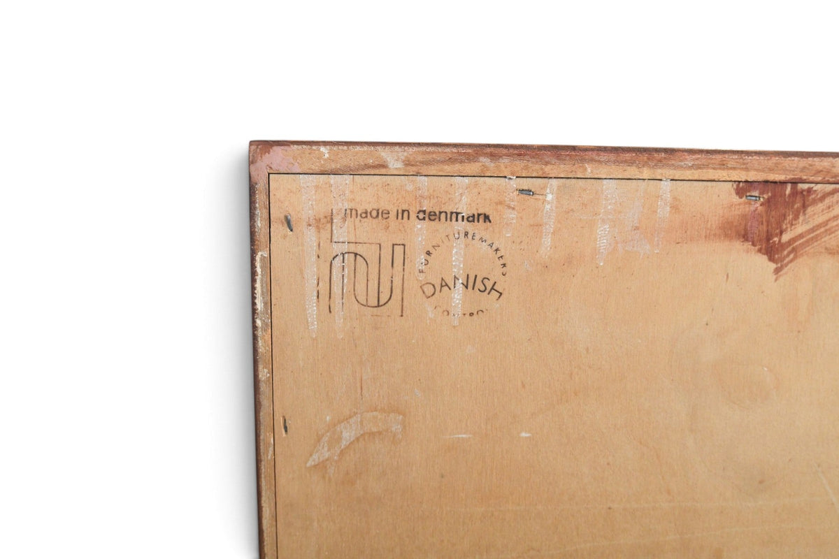 CARLO JENSEN FOUR DRAWER GENTLEMAN'S CHEST IN TEAK