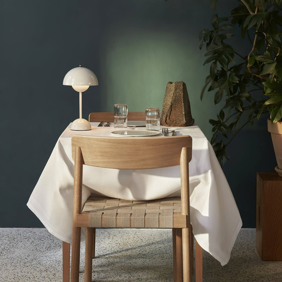 Duo Dome Portable Table Lamp