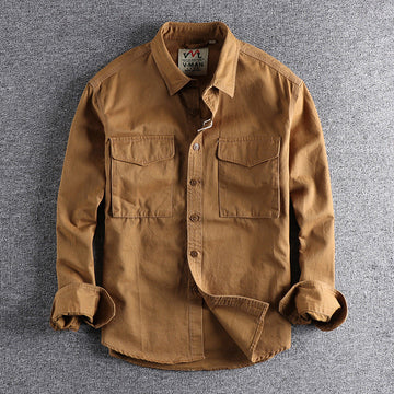 Clinton Cotton Button-Up Shirt