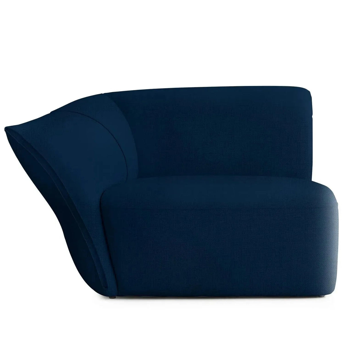 Modern Mixed Weave Fabric Modular Corner 1 Seater Sofa PETALS