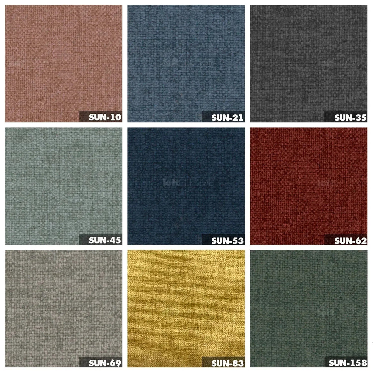 Modern Mixed Weave Fabric Modular Corner 1 Seater Sofa PETALS