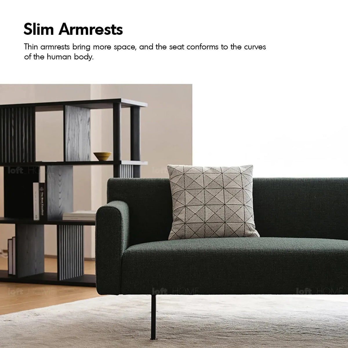 Minimalist Fabric 3.5 Seater Sofa ANN