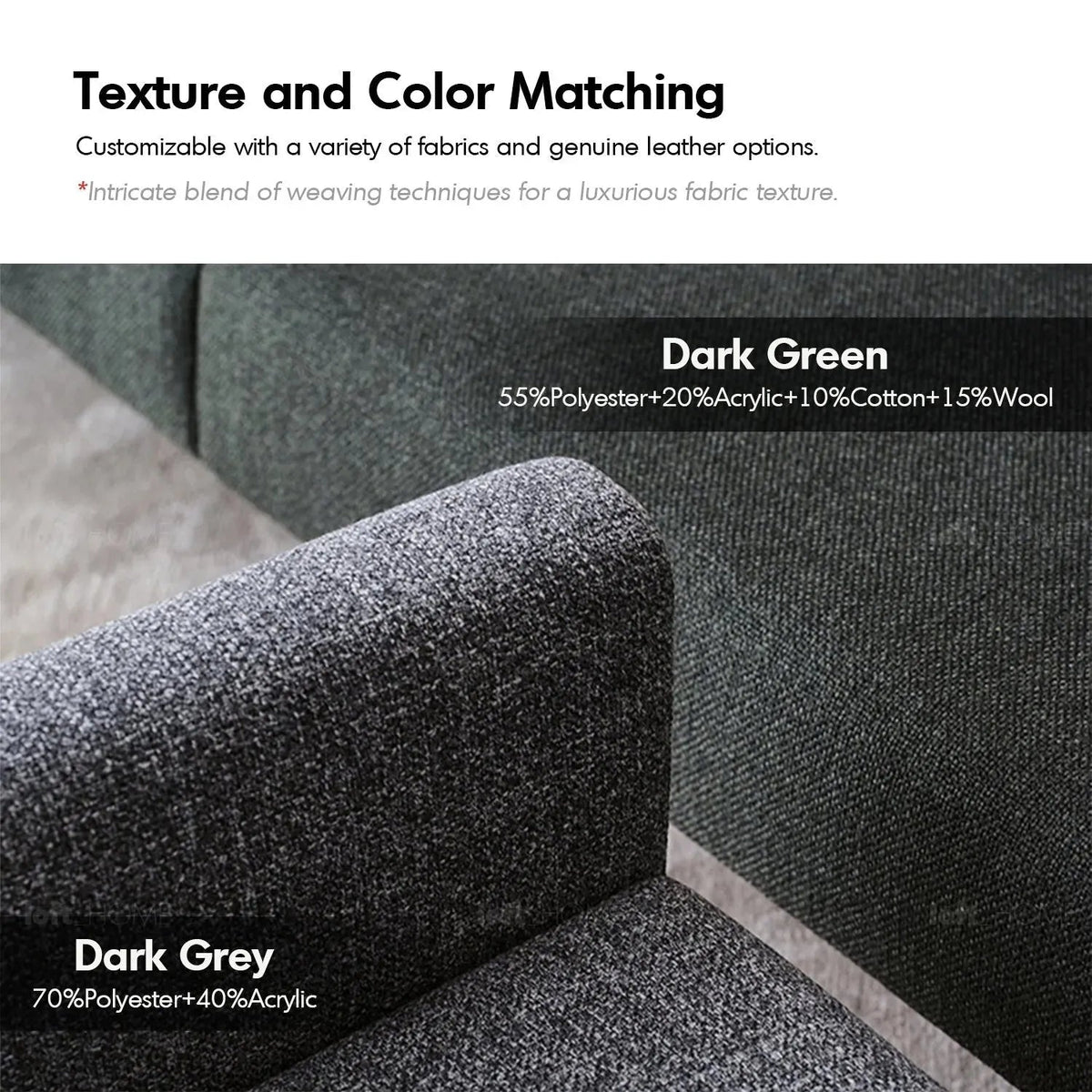 Minimalist Fabric 3.5 Seater Sofa ANN