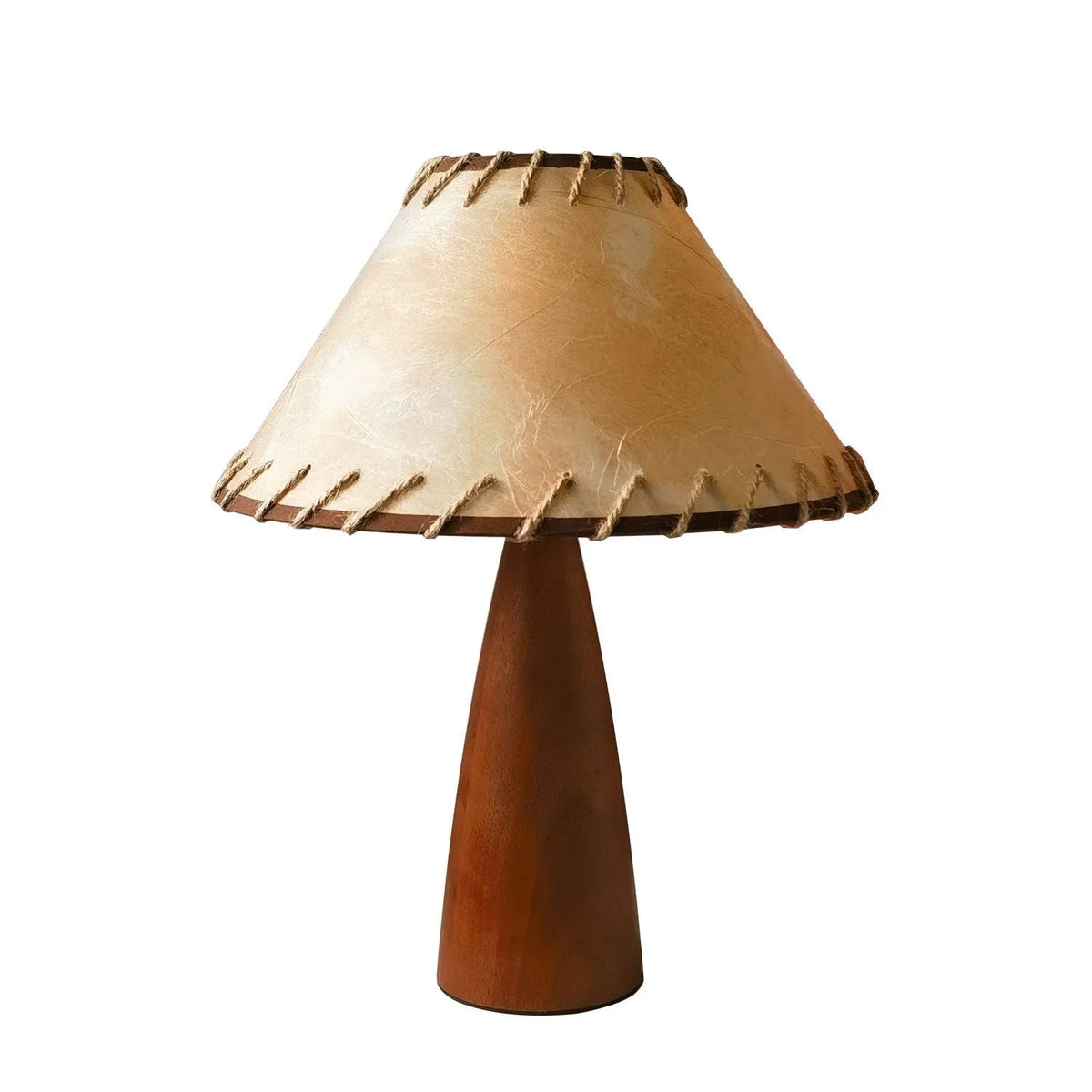 Francesca Solid Wood Table Lamp - Open Box