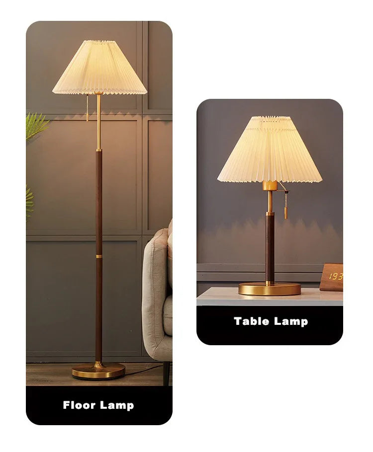Williamsburg Table & Floor Lamp