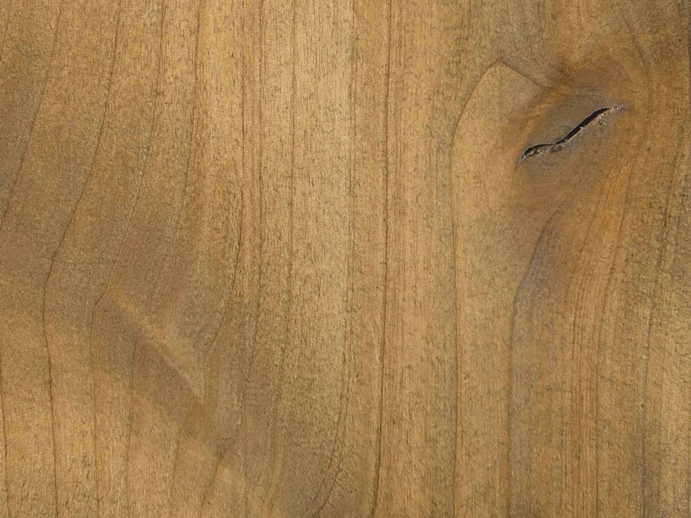 Abigail Coffee Table, Harvest Wheat on Alder, surface finish close up