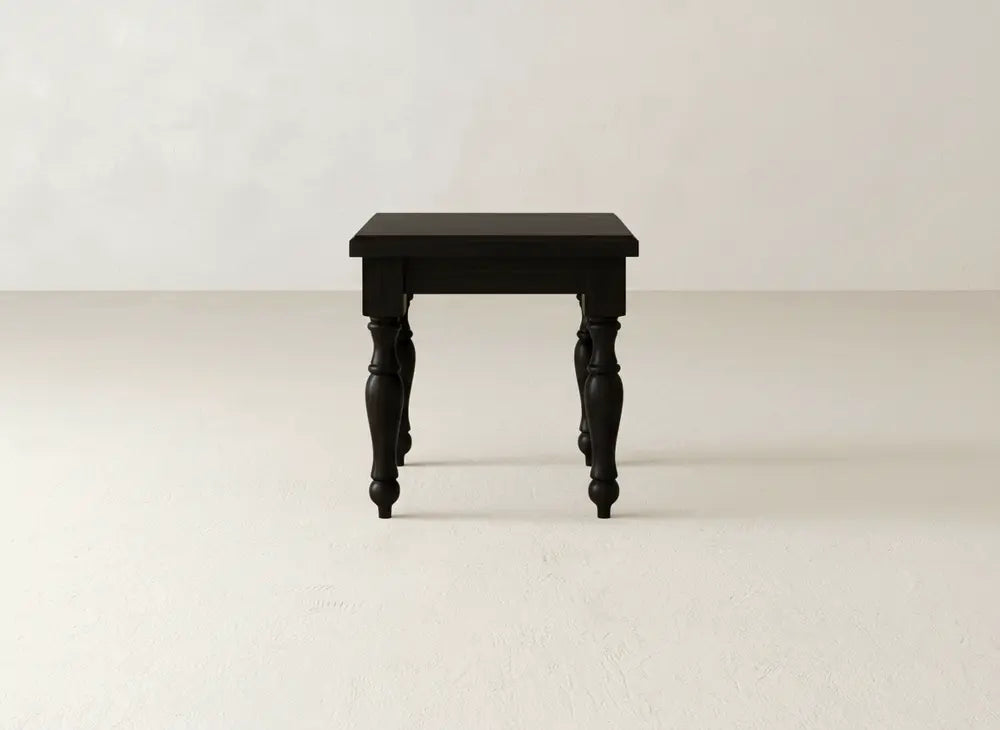 Abigail End Table, espresso, main studio shot