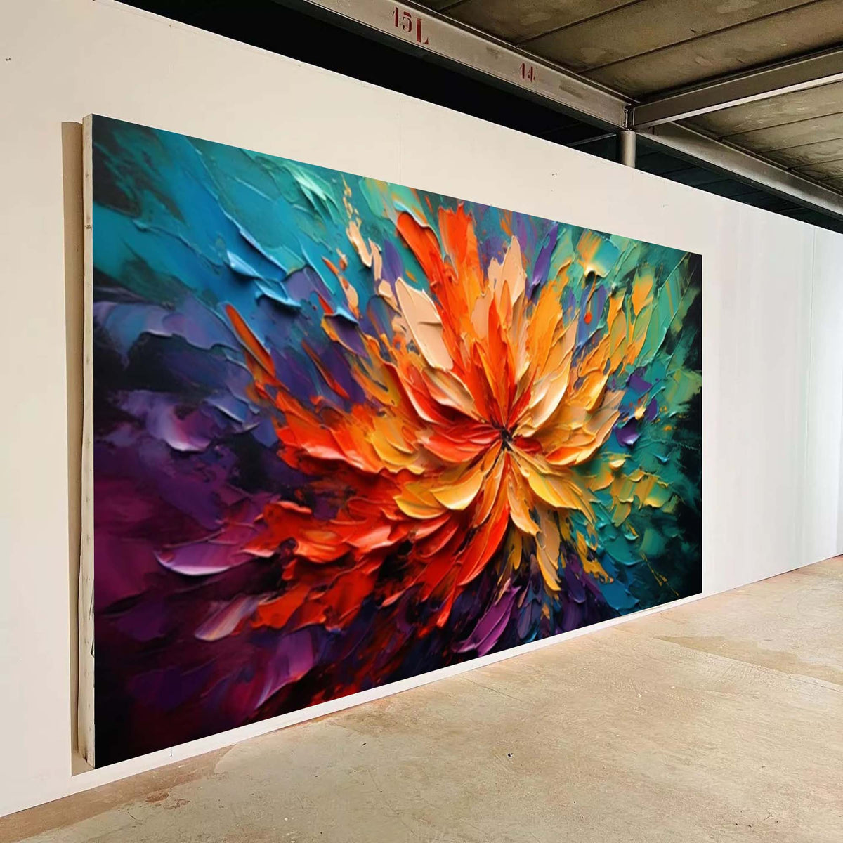 Flower Canvas Art #FL019
