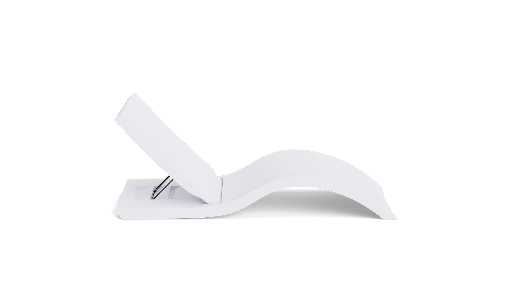 Adjustable Chaise, backrest positions in motion