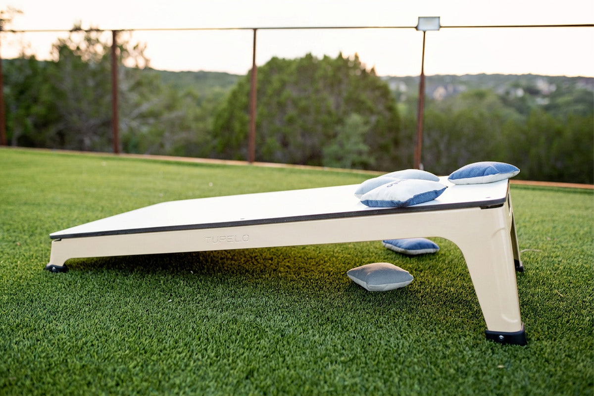 All-Weather Cornhole Set, full front view