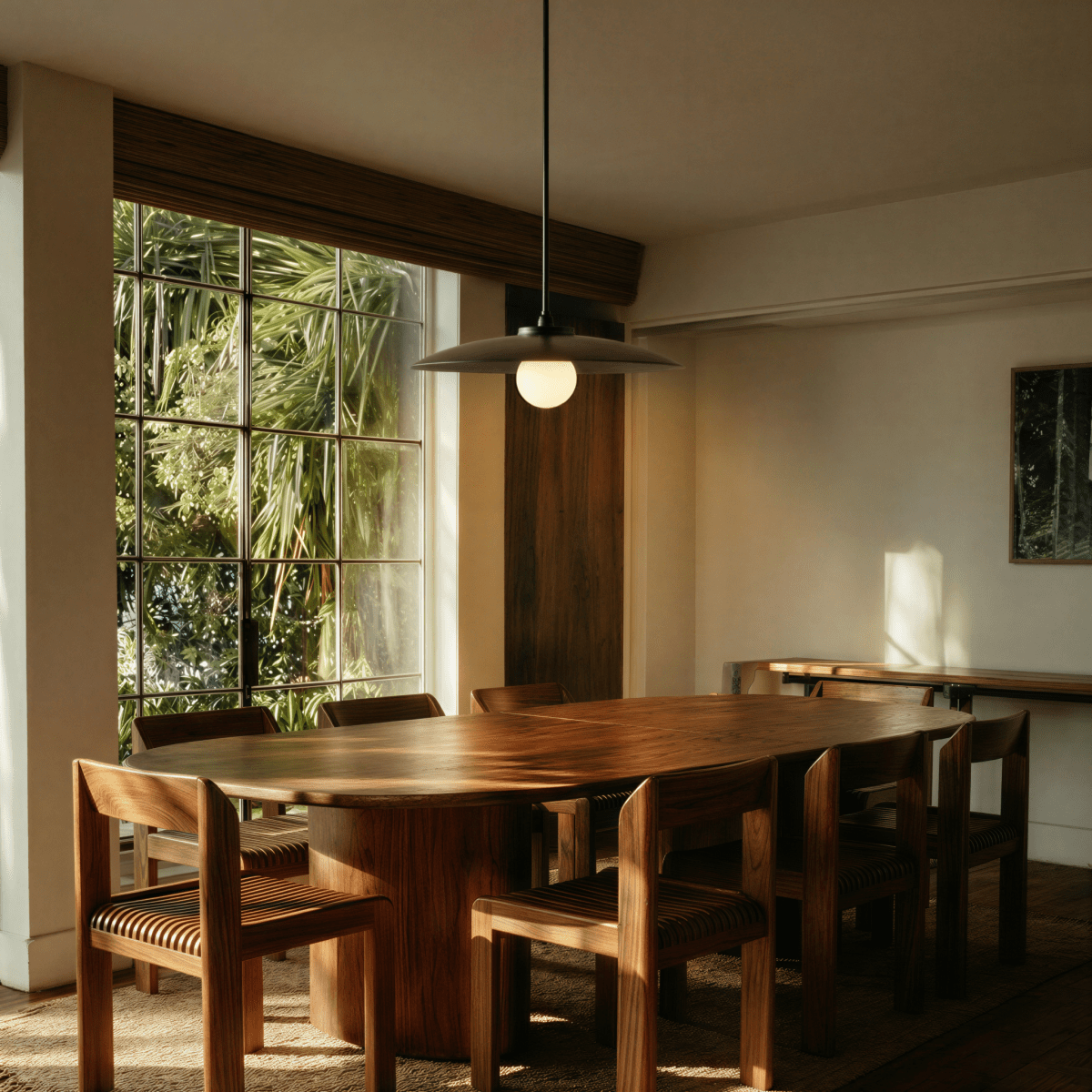 Apsis Metal Pendant Light, second full fixture front view