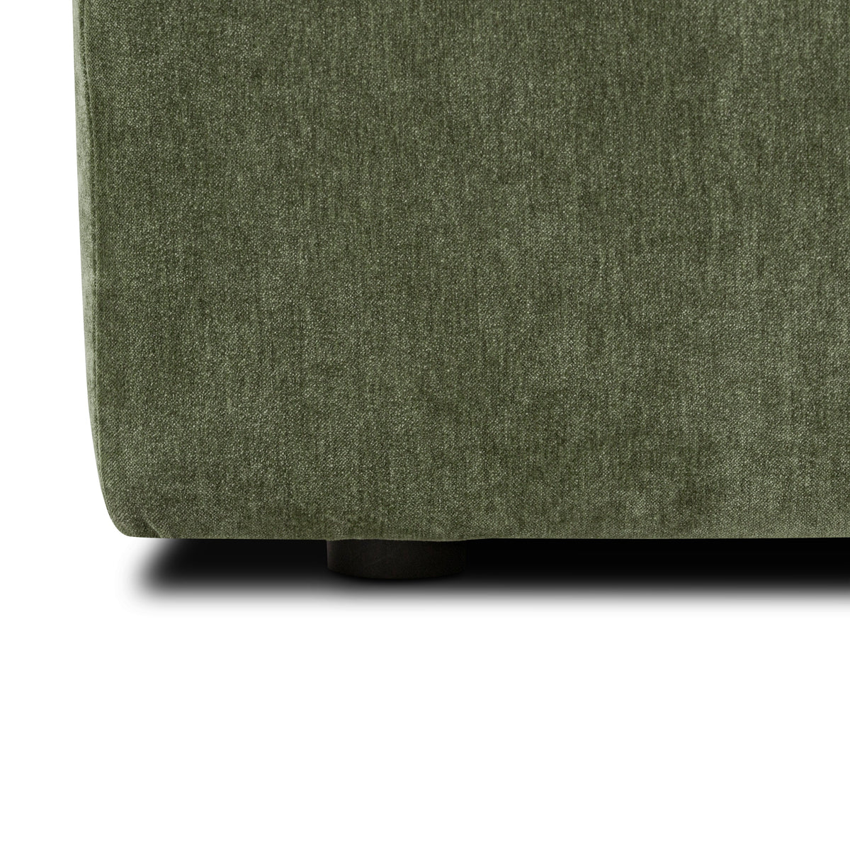 Aspen 6-Seat Pine Pit-Sectional, Sagano Green, upholstery weave close up