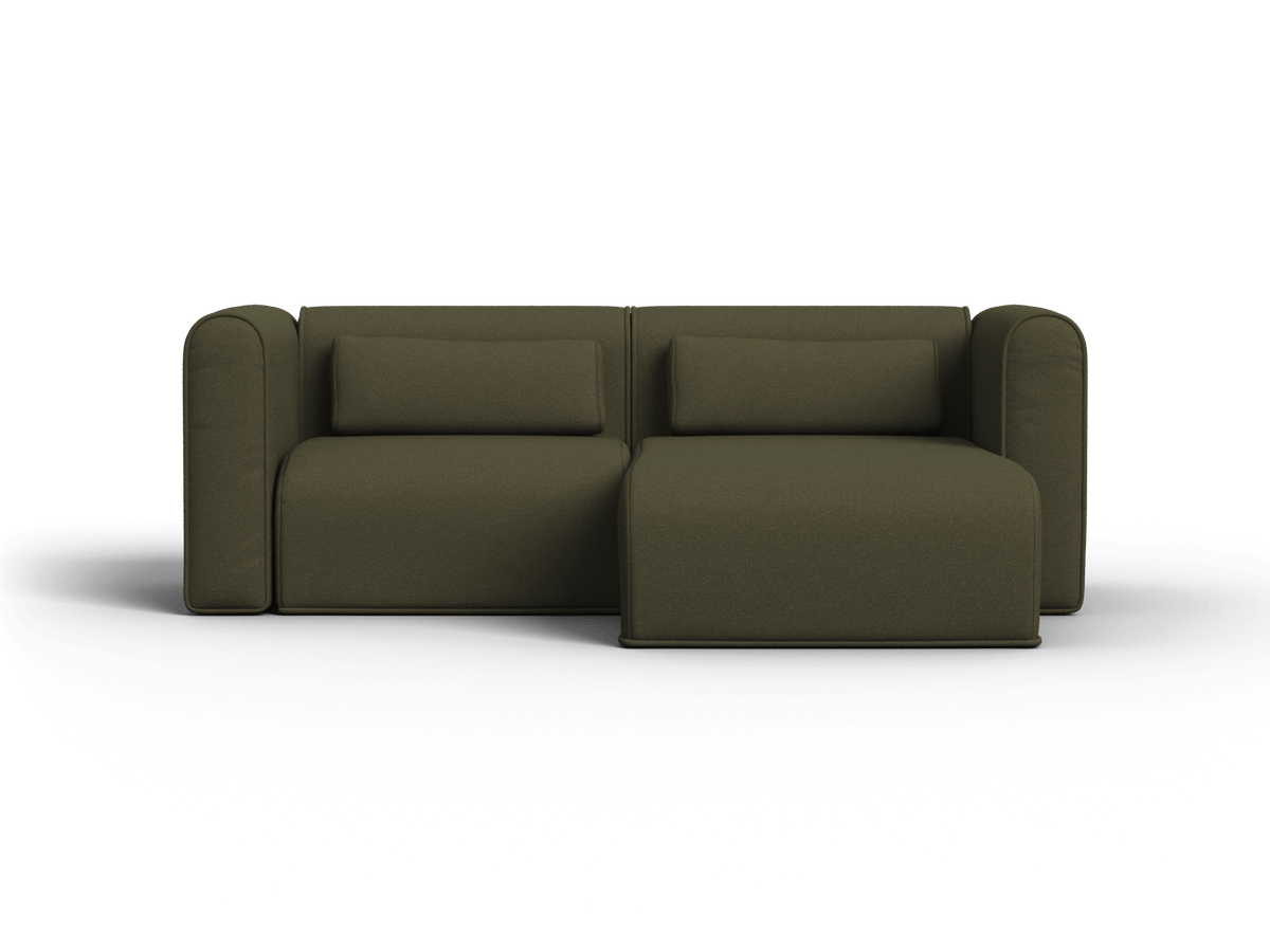 Bangalow Modular Chaise Sofa, wide view