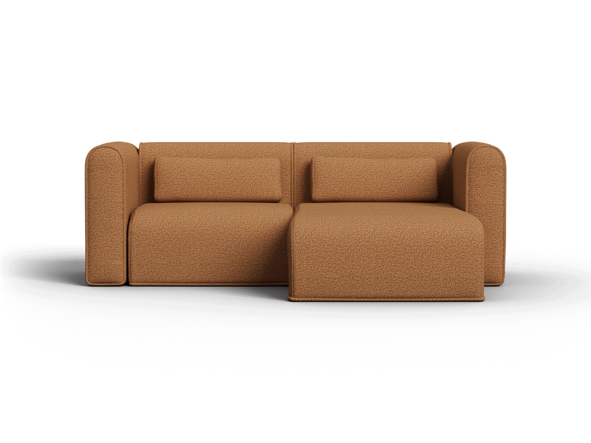 Bangalow Modular Chaise Sofa, full length side view