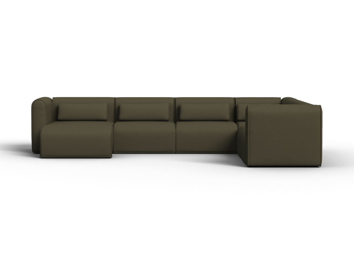 Bangalow Modular Corner Sofa, wide view 2