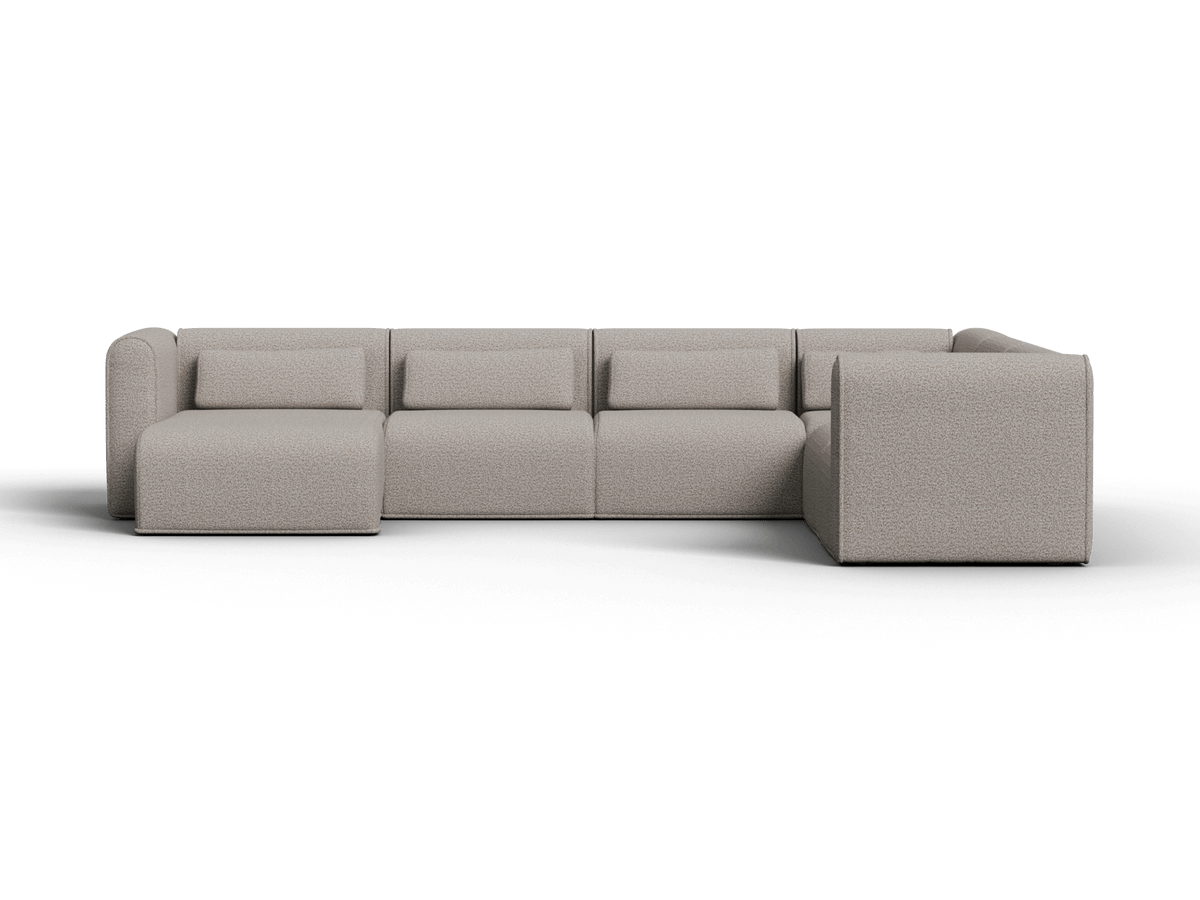 Bangalow Modular Corner Sofa, third wide view