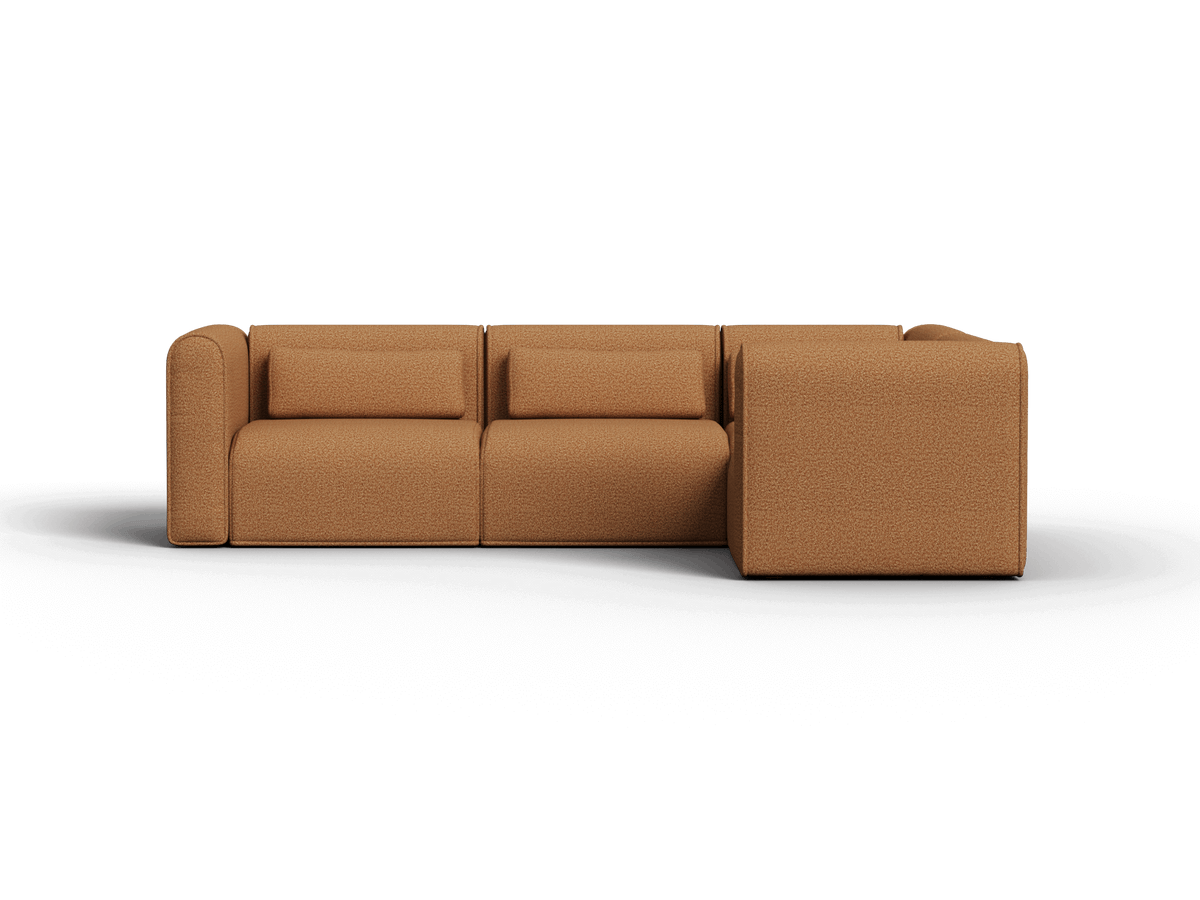 Bangalow Modular Corner Sofa, full length side view