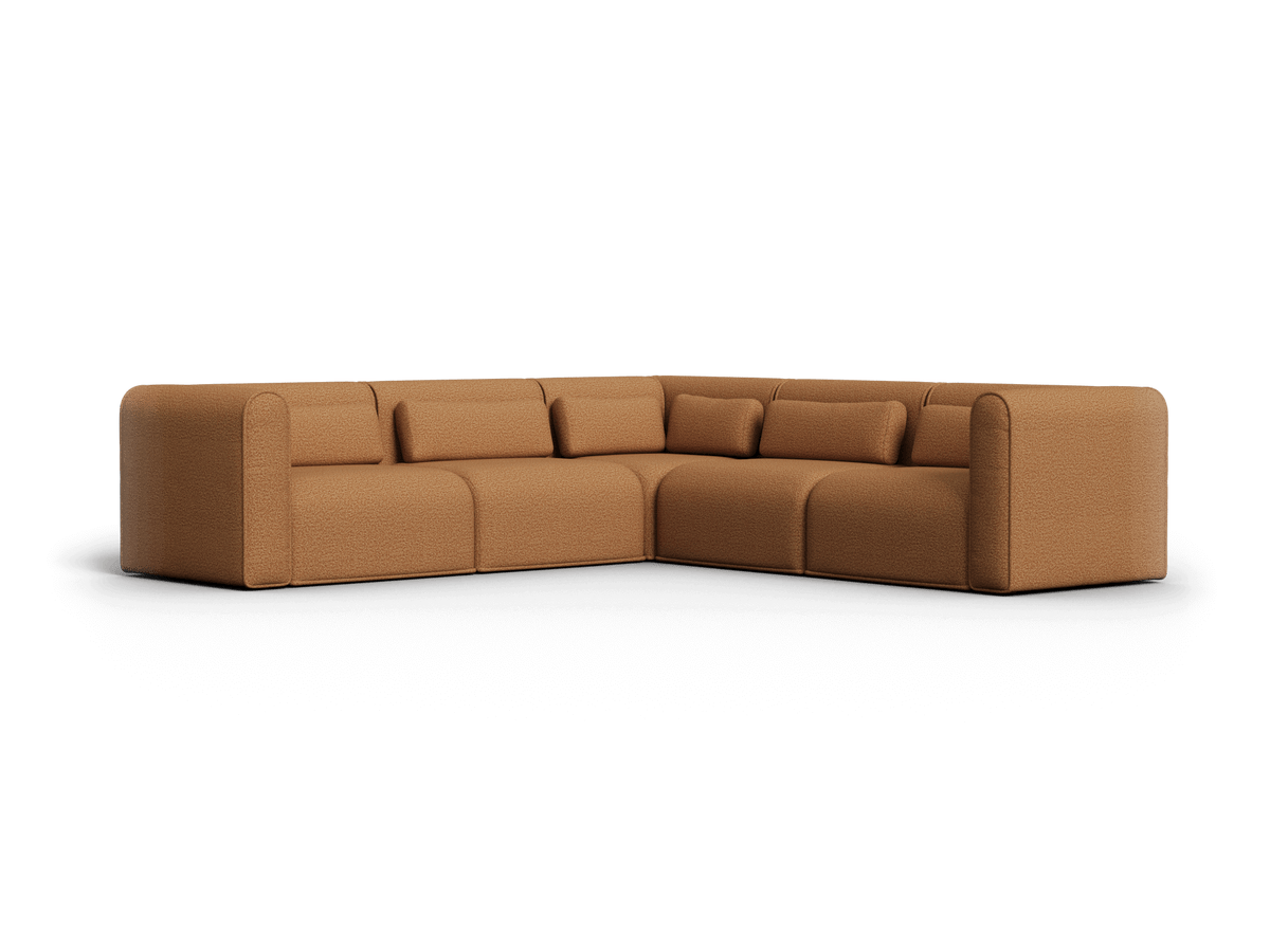 Bangalow Modular Corner Sofa, fabric texture close up
