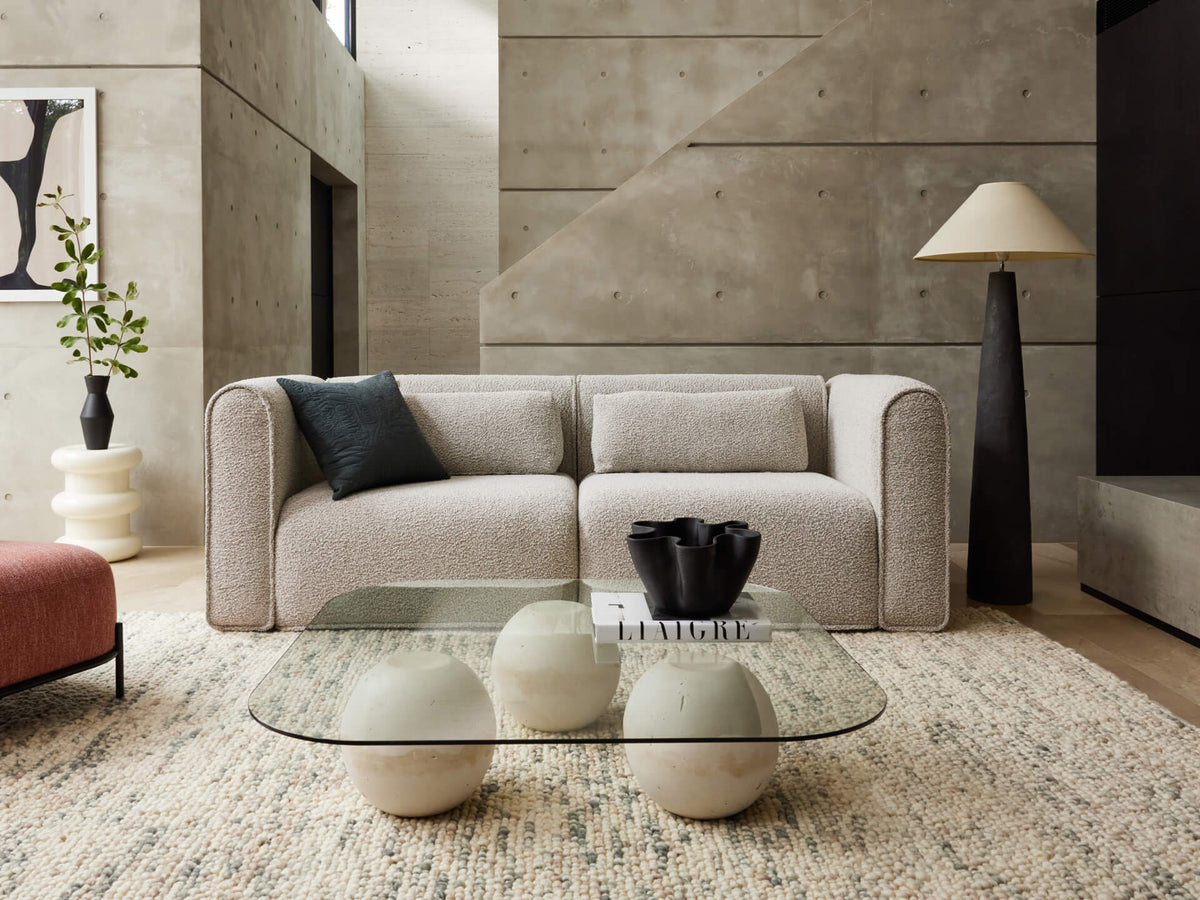 Bangalow Modular Sofa, seat and cushion detail