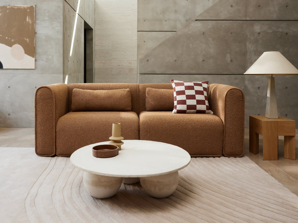 Bangalow Modular Sofa, fabric texture close up