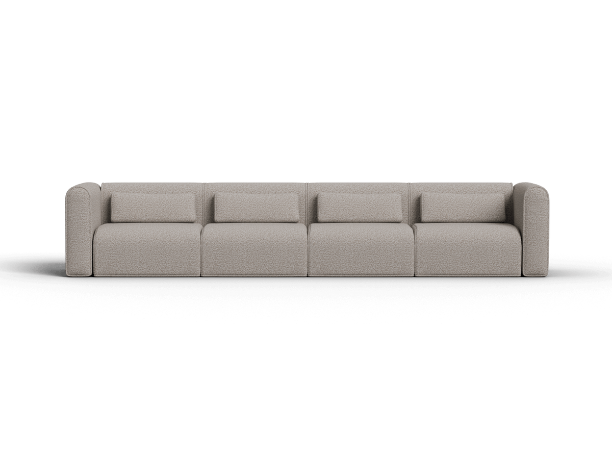 Bangalow Modular Sofa, seat depth detail