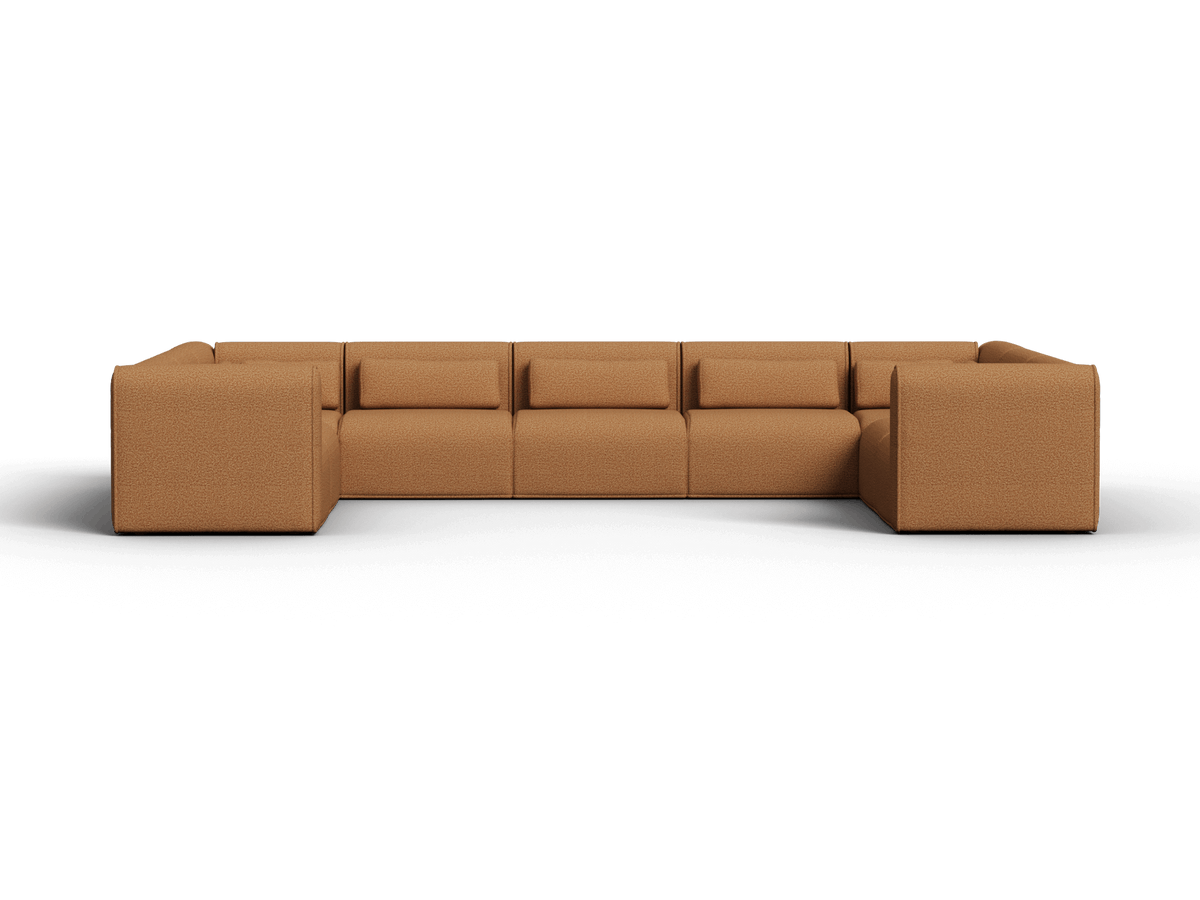 Bangalow Modular U-Shape Sofa, second wide view