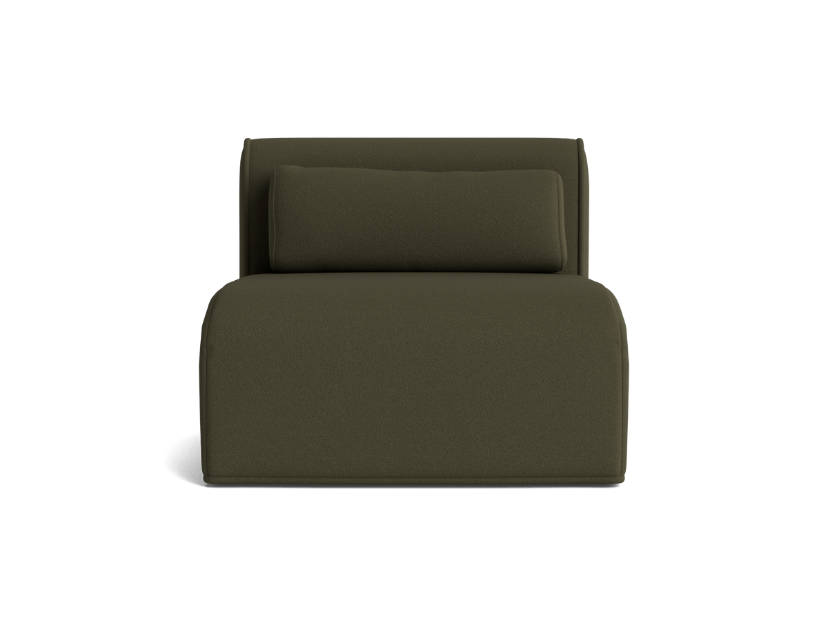 Bangalow Sofa Module Covers, greenwattle, side profile